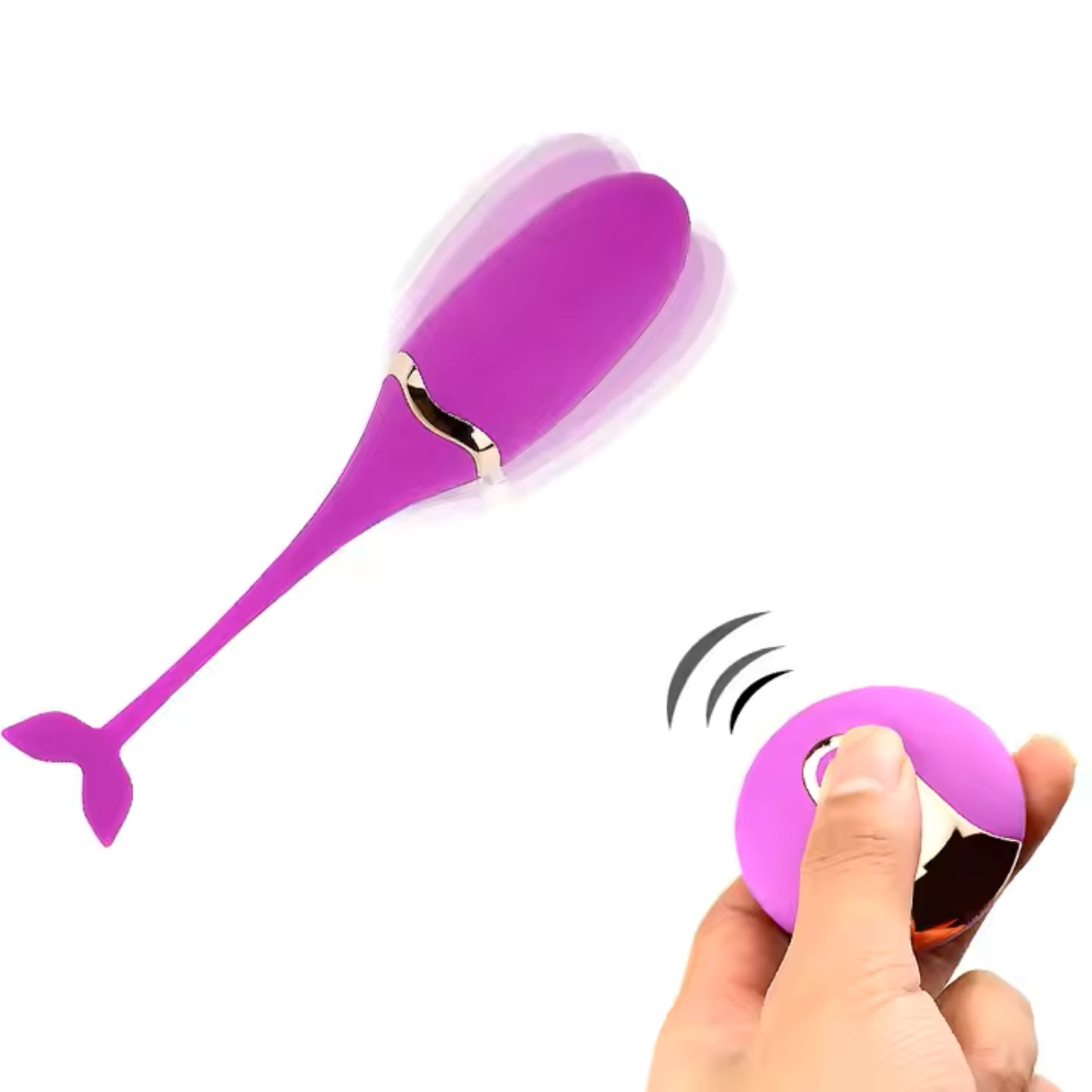 Wireless Fish Vibrating Egg With USB