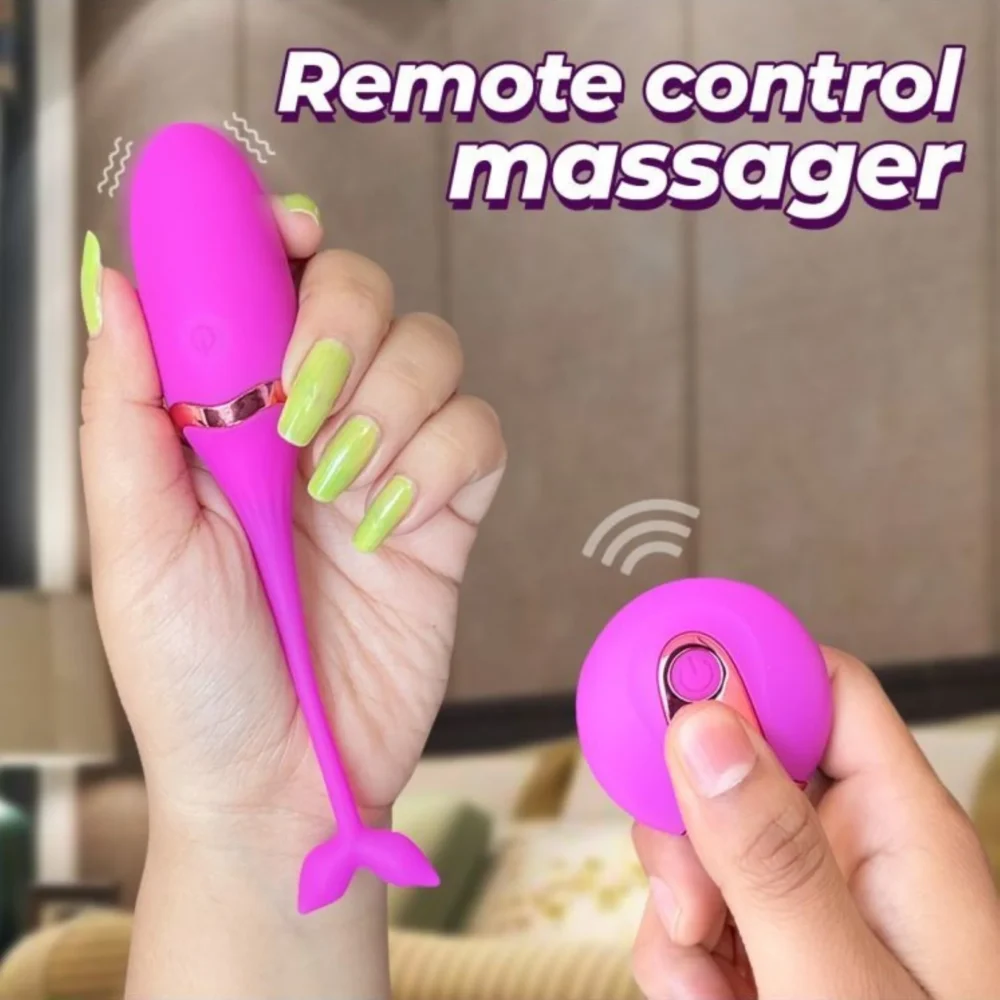 Wireless Fish Vibrating Egg With USB